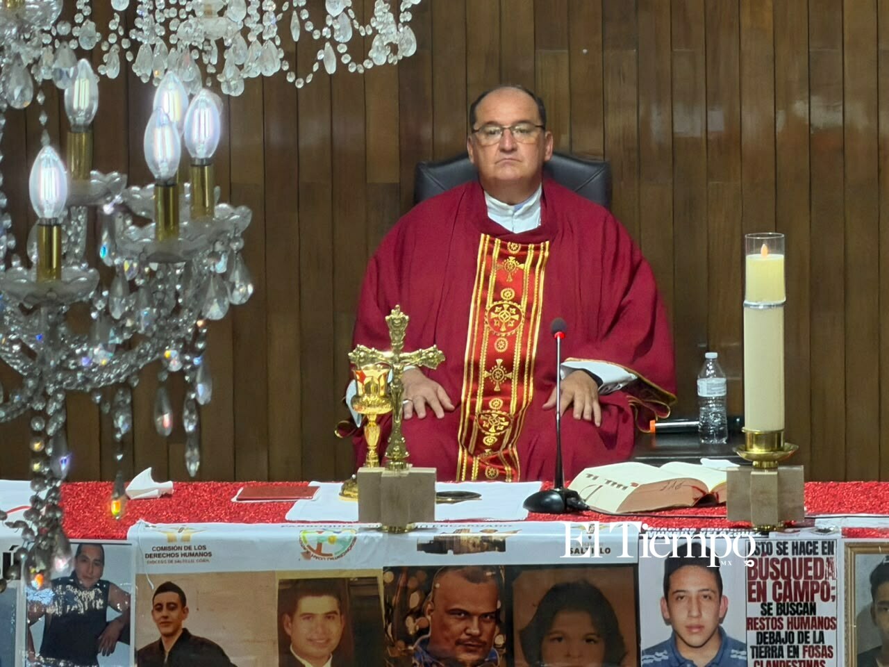 💢Obispo Hilario González, imparte misa en la parroquia del Verbo Encarnado de ciudad Frontera