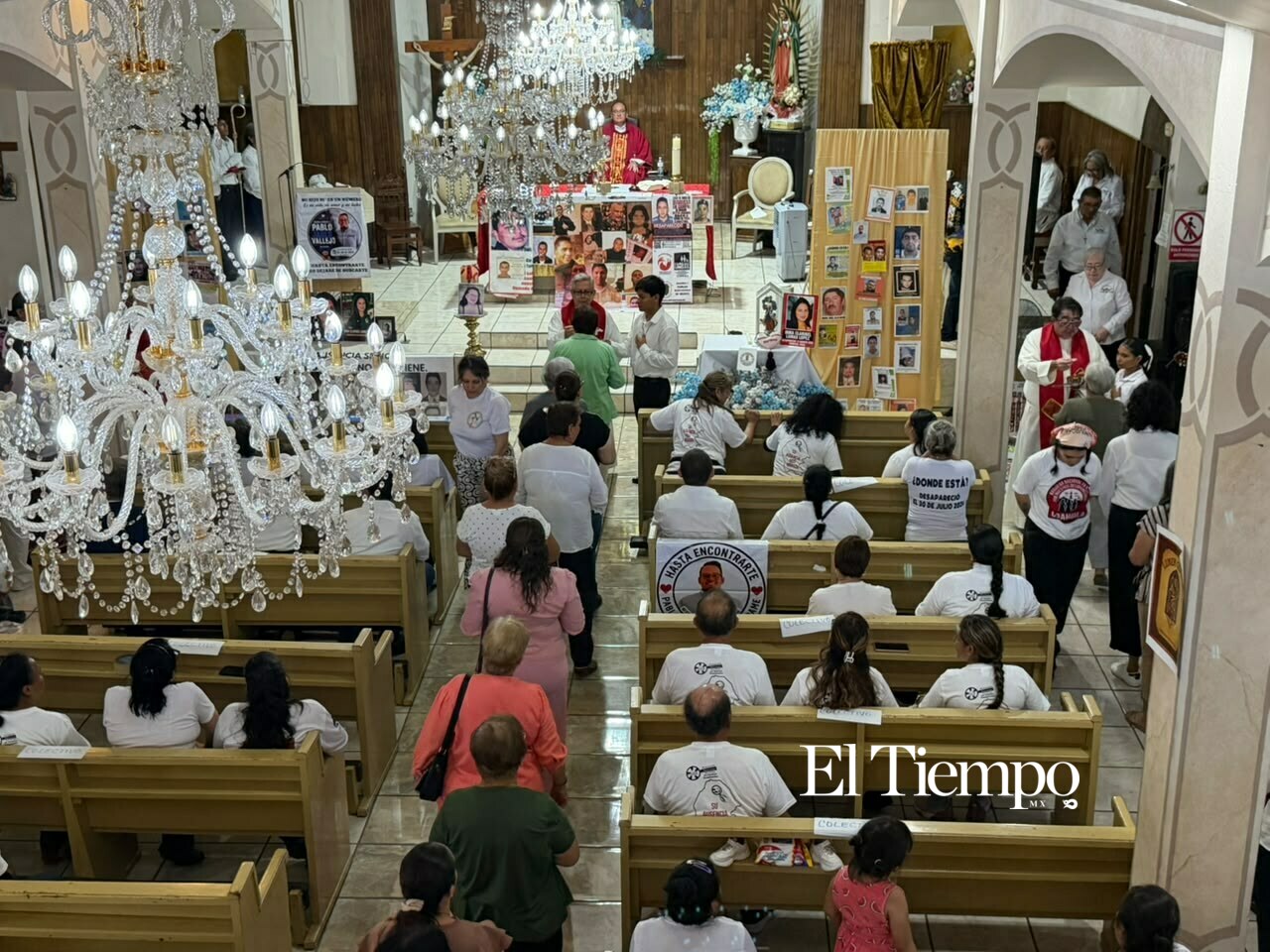💢Obispo Hilario González, imparte misa en la parroquia del Verbo Encarnado de ciudad Frontera