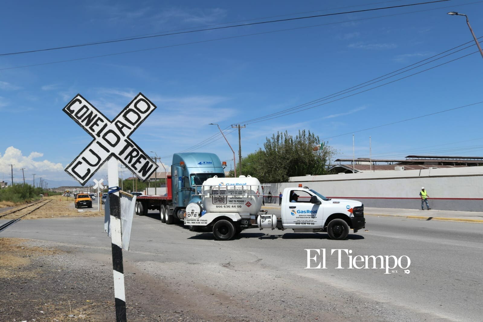 Simulacro recrea choque de pipa de gas y tráiler en Monclova