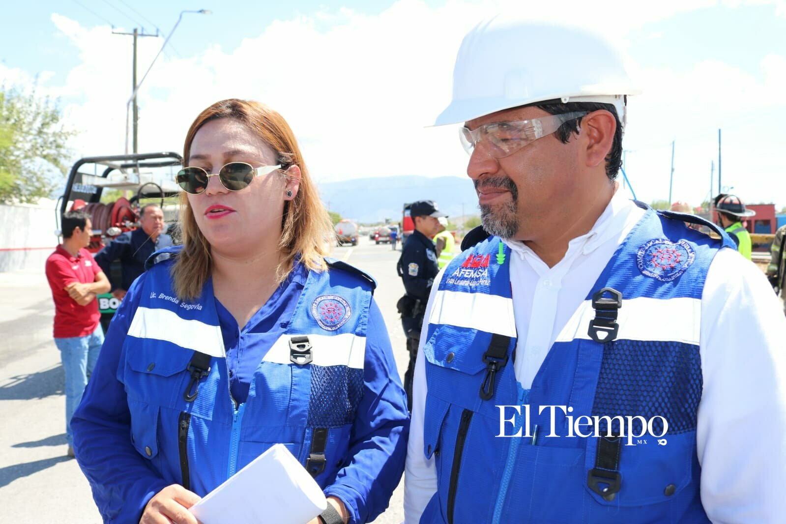 Simulacro recrea choque de pipa de gas y tráiler en Monclova