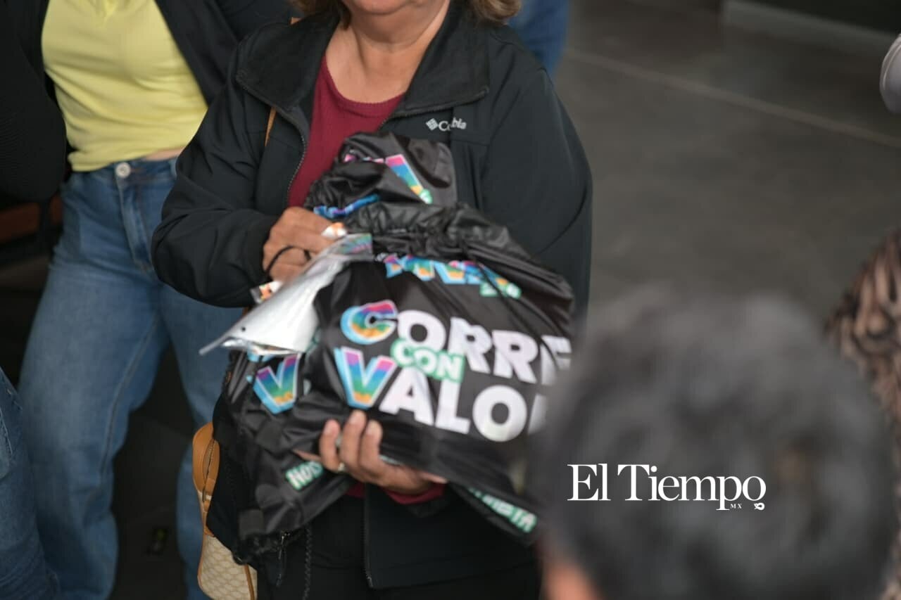 Listos para correr: Los participantes del Medio Maratón Monclova recibieron sus kits para la segunda edición de la competencia