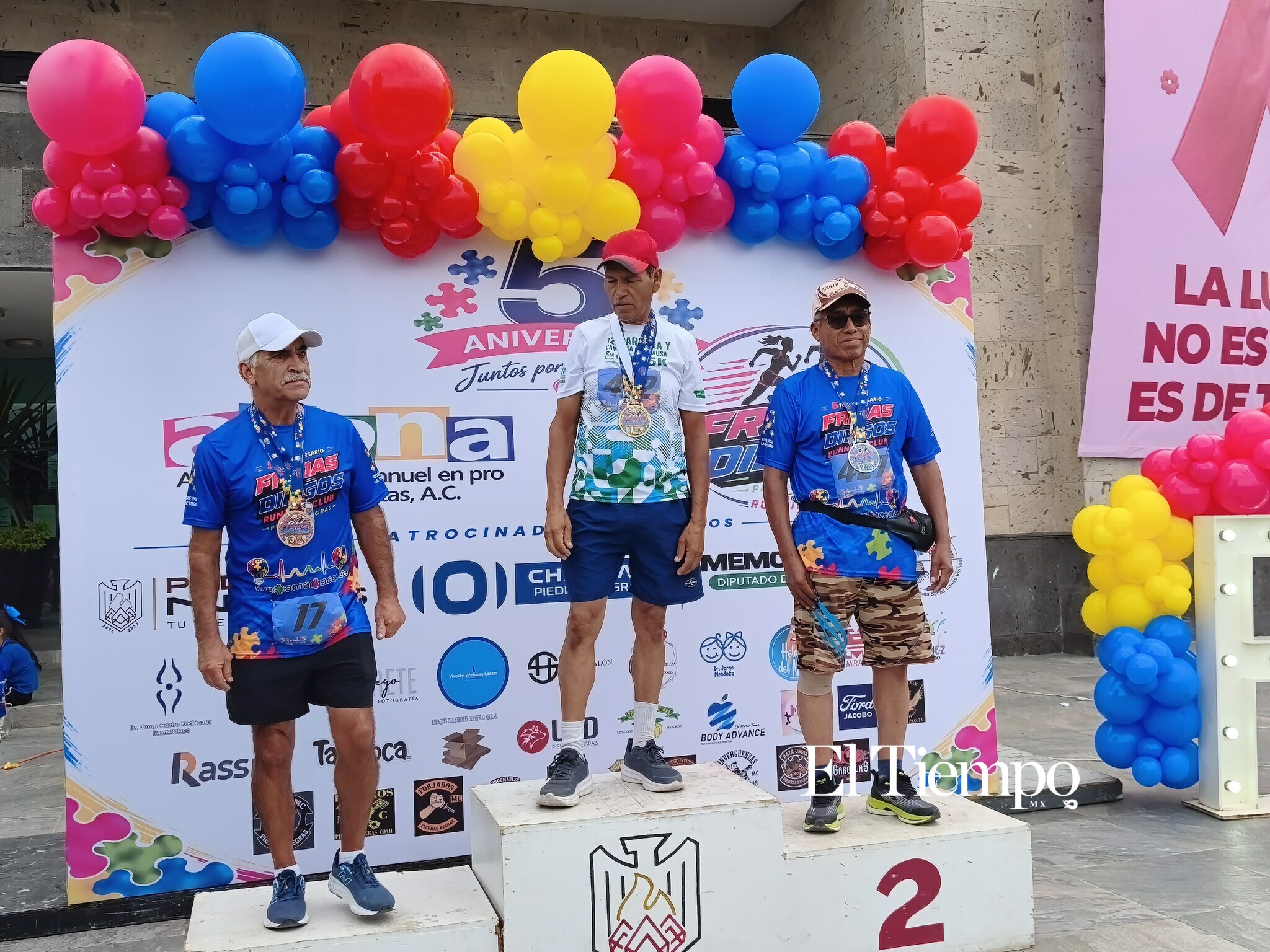 Corren por la inclusión y el autismo en Piedras Negras