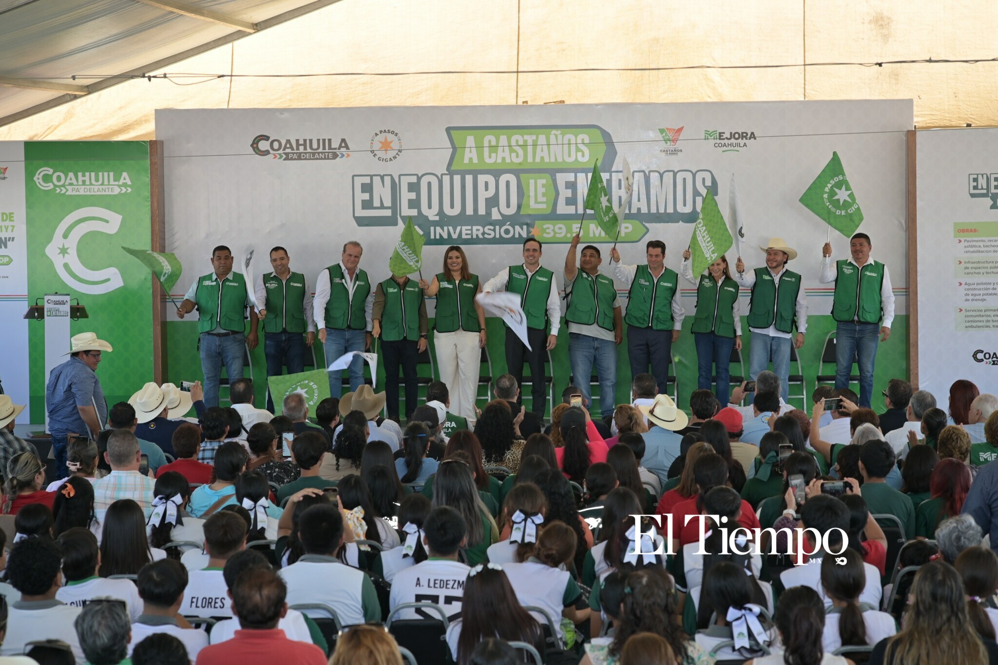 Invertirán en canchas de futbol 11 y 7 en Castaños