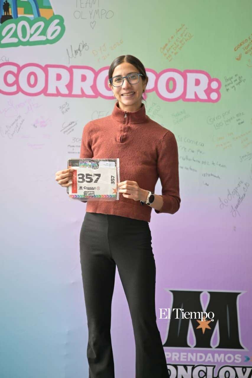Listos para correr: Los participantes del Medio Maratón Monclova recibieron sus kits para la segunda edición de la competencia