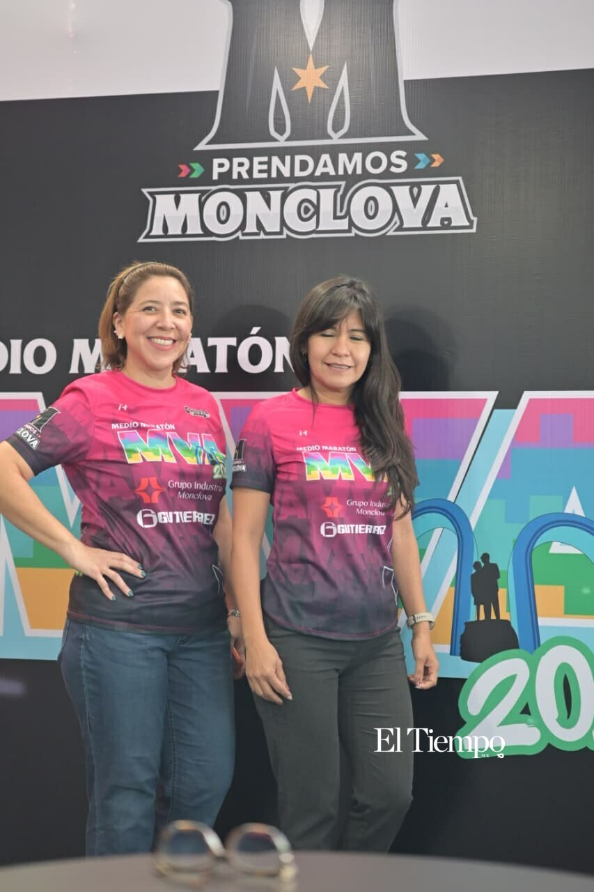 Listos para correr: Los participantes del Medio Maratón Monclova recibieron sus kits para la segunda edición de la competencia
