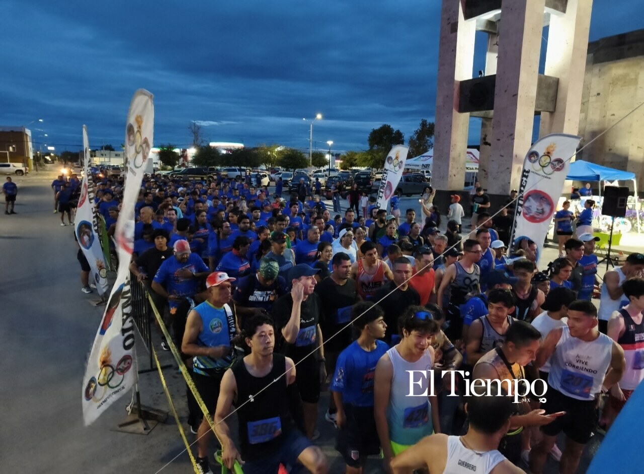Corren por la inclusión y el autismo en Piedras Negras