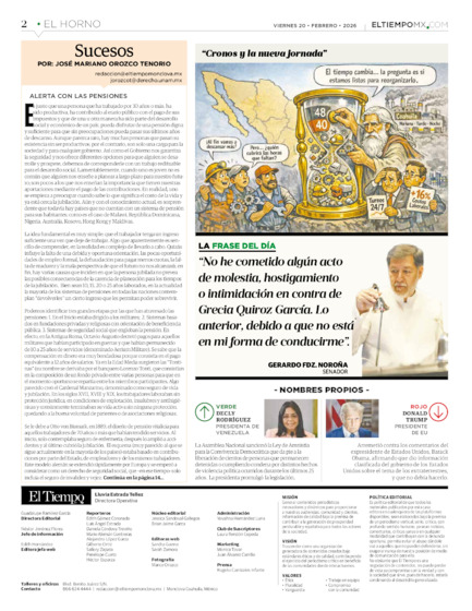 Edición impresa, hoja 2