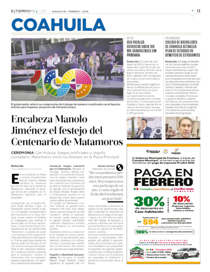Edición impresa, hoja 11