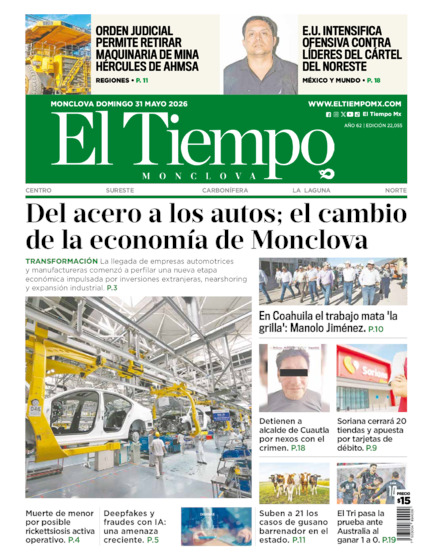 Edición impresa, hoja 1