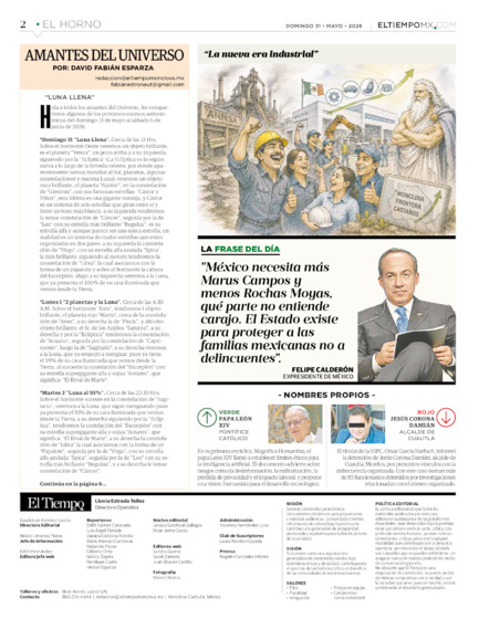 Edición impresa, hoja 2
