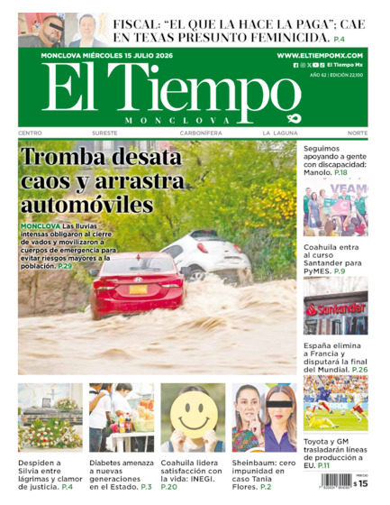 Edición impresa, hoja 1