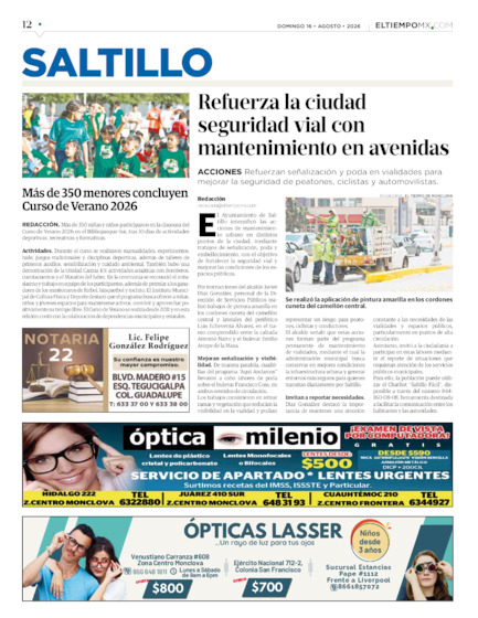 Edición impresa, hoja 12