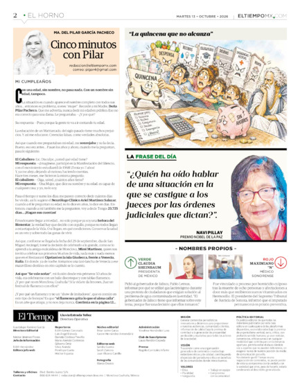 Edición impresa, hoja 2