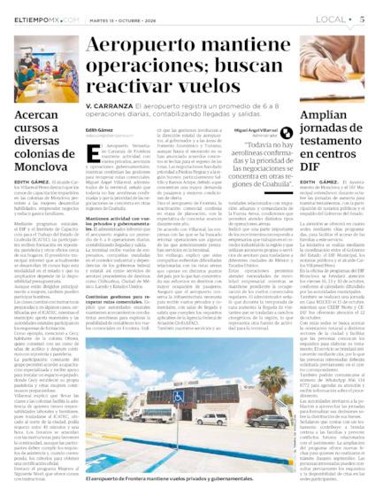 Edición impresa, hoja 5
