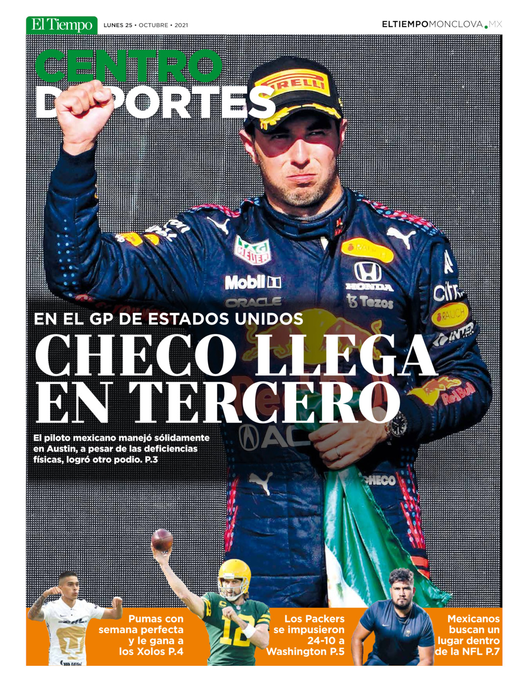 Centro Deportes No.4 del 25 de oct 2021