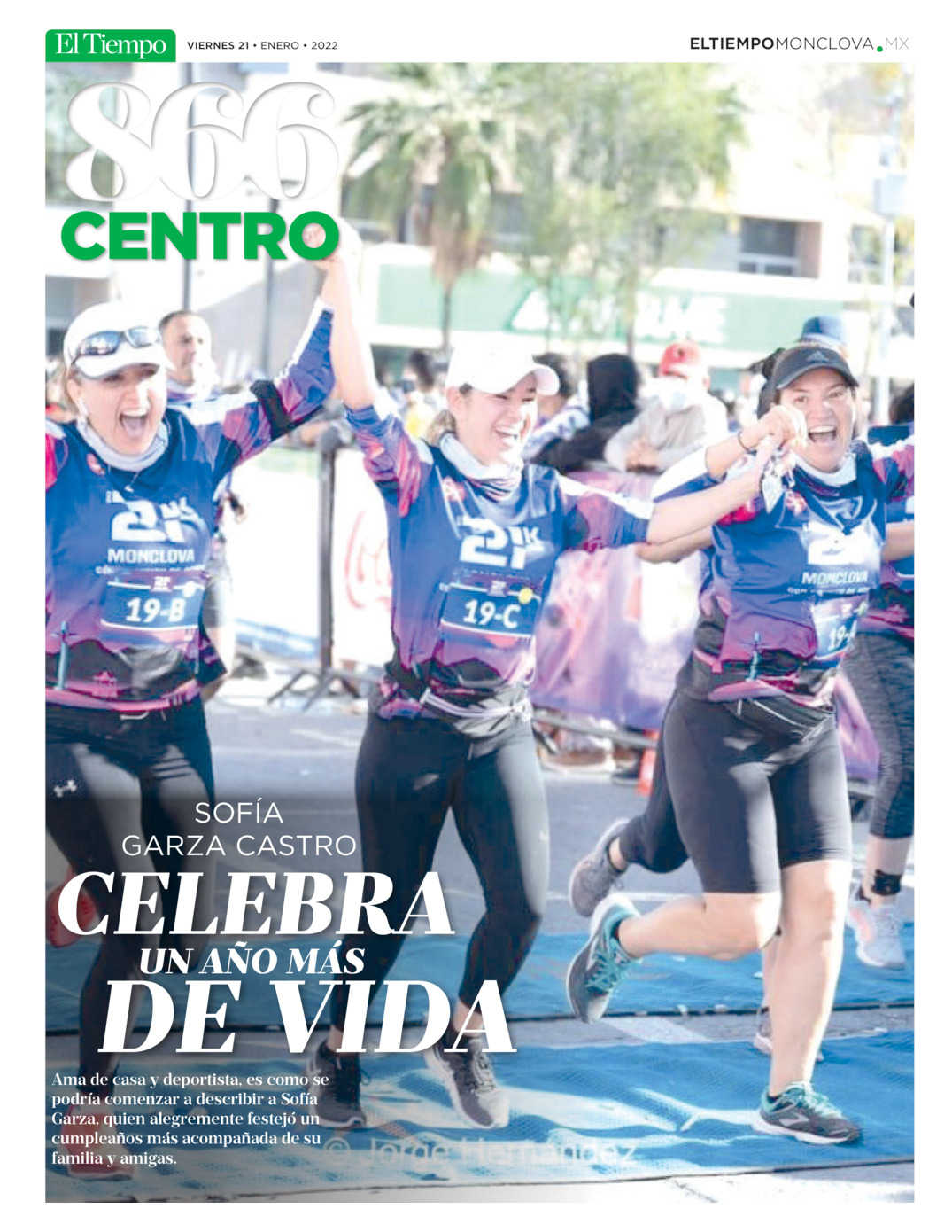 CENTRO 866 21 ENERO 2022 del 20 de ene 2022