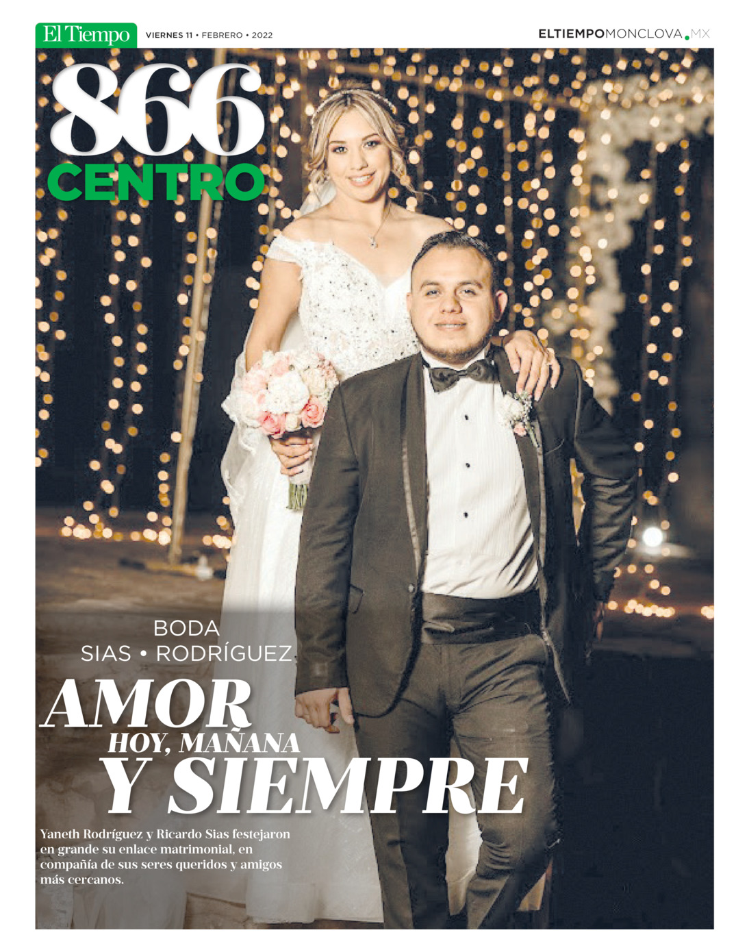 CENTRO DEPORTES 866 11 FEBRERO 2022 del 10 de feb 2022