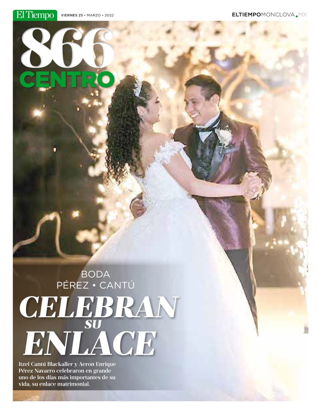 CENTRO 866 25 MARZO 22 del 25 de mar 2022