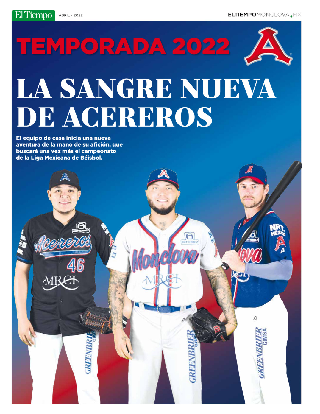 ACEREROS ABRIL 2022 del 21 de abr 2022