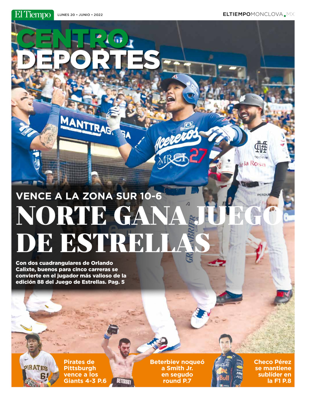 Centro deportes 20 junio del 20 de jun 2022