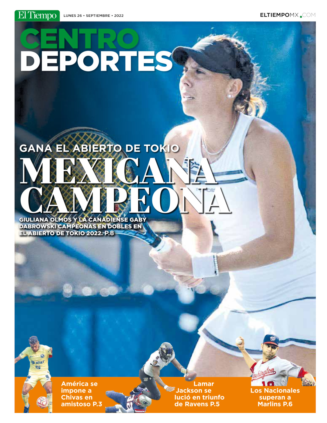 Centro deportes del 26 de sep 2022