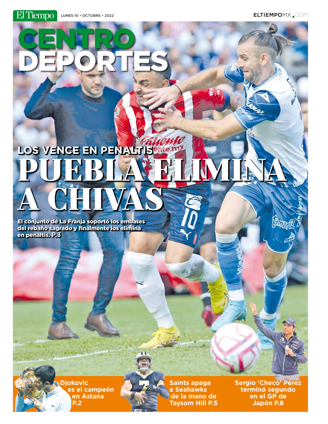 Centro deportes del 10 de oct 2022