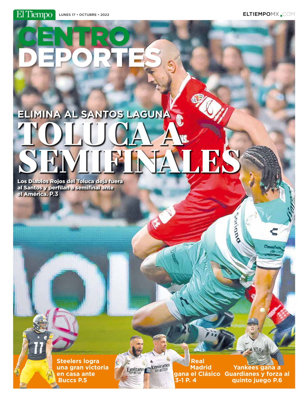 Centro deportes del 17 de oct 2022