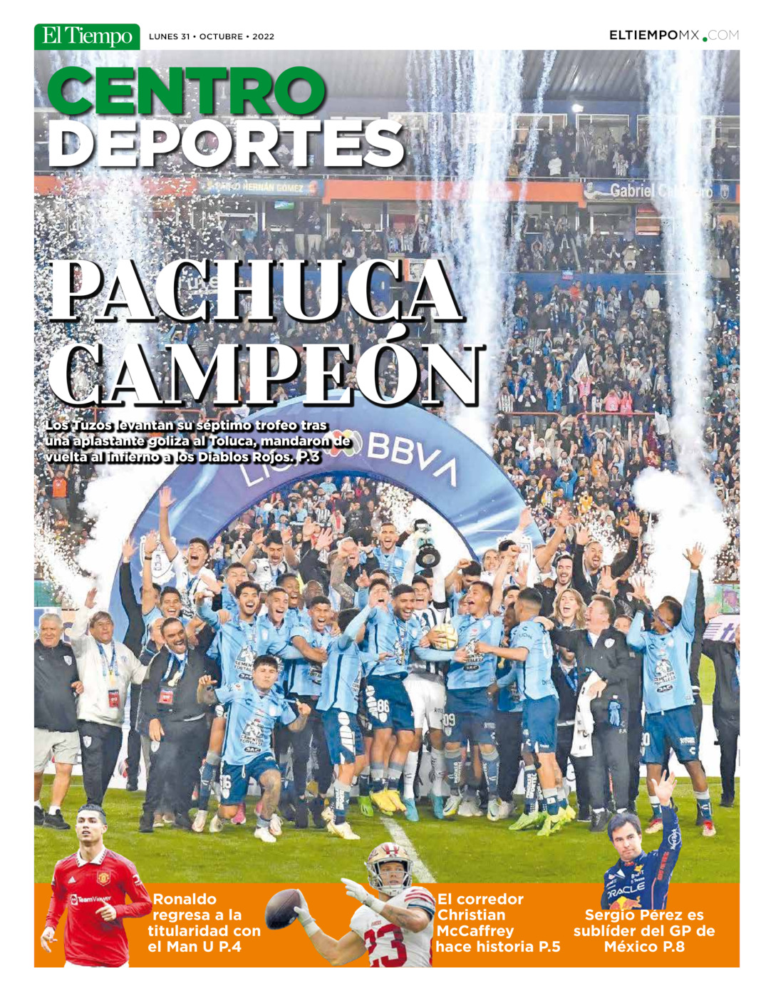 Centro deportes del 31 de oct 2022