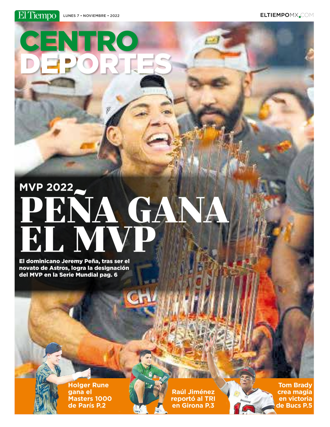 Centro deportes del  7 de nov 2022