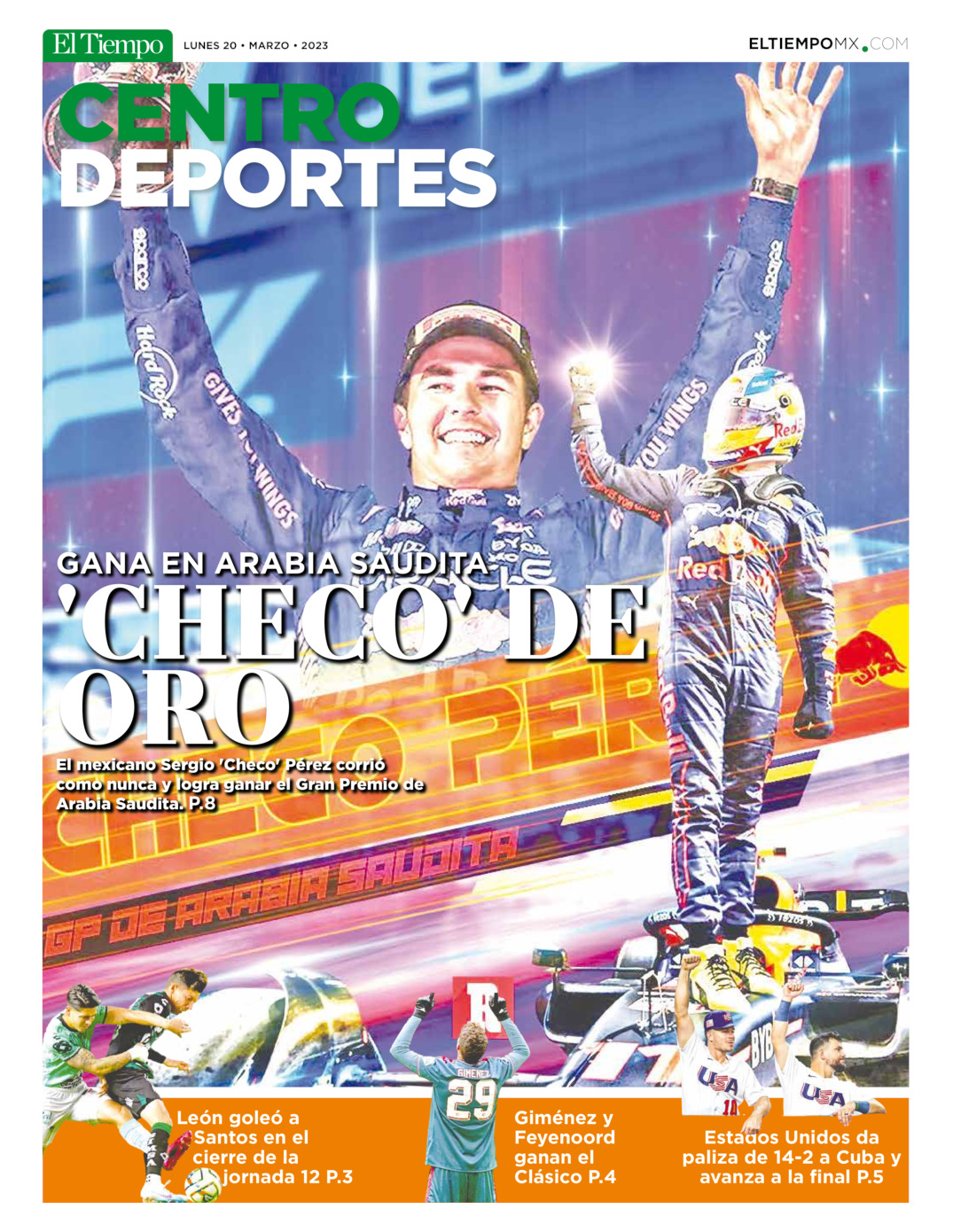 Centro deportes del 20 de mar 2023