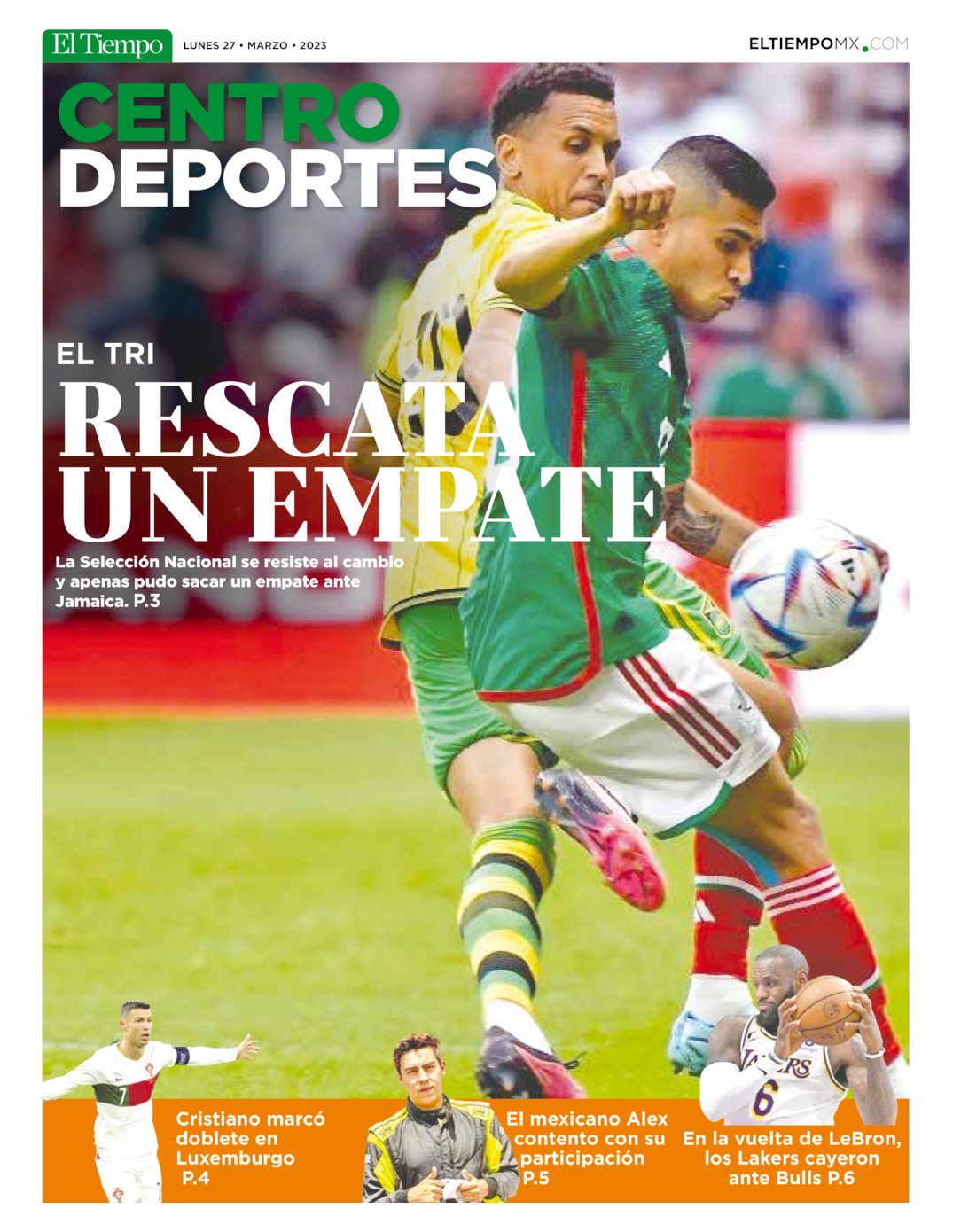 Centro deportes del 27 de mar 2023