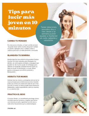Página 40, REVISTA LA BUENA VIDA
