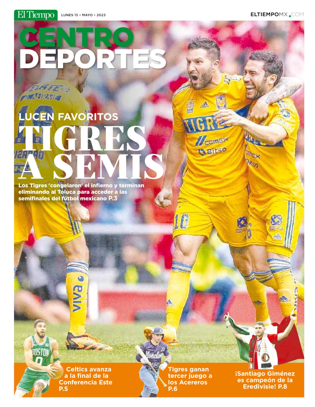 Centro deportes del 15 de may 2023