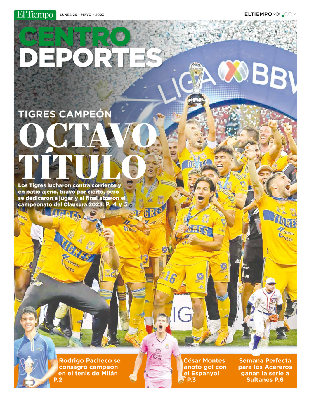 Centro deportes del 29 de may 2023