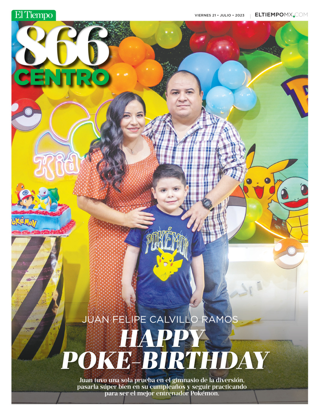 866 CENTRO del 21 de jul 2023