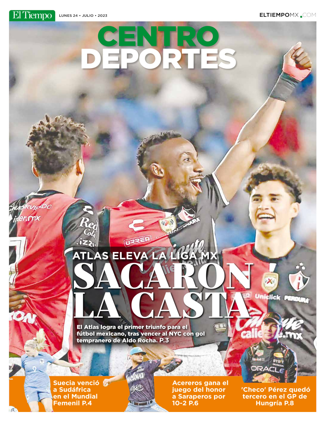 Centro deportes del 24 de jul 2023