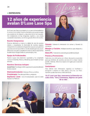 Página 24, Jade Buena Vida. Revista. Dr. Arturo Villarreal Reyes