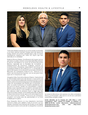 Página 9, REVISTA JADE BUENA VIDA PERIODICO EL TIEMPO DE MONCLOVA