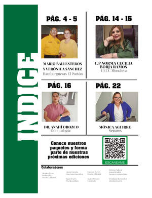 Página 2, REVISTA JADE BUENA VIDA EL TIEMPO MONCLOVA Página 2, REVISTA JADE BUENA VIDA EL TIEMPO MONCLOVA