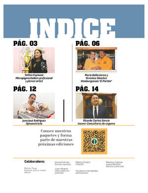 Página 2, REVISTA JADE BUENA VIDA EL TIEMPO MONCLOVA 