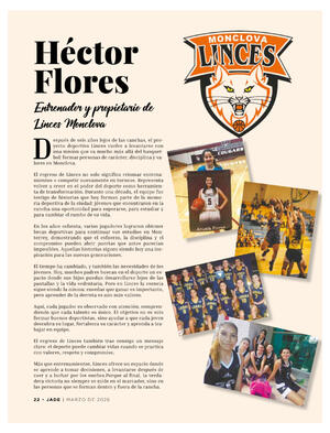 Página 22, REVISTA JADE BUENA VIDA EL TIEMPO MONCLOVA Página 22, REVISTA JADE BUENA VIDA EL TIEMPO MONCLOVA
