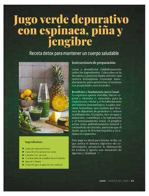 Página 25, REVISTA JADE BUENA VIDA EL TIEMPO MONCLOVA Página 25, REVISTA JADE BUENA VIDA EL TIEMPO MONCLOVA