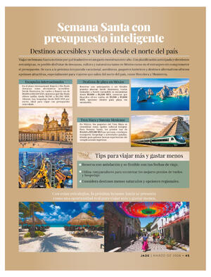 Página 45, REVISTA JADE BUENA VIDA EL TIEMPO MONCLOVA Página 45, REVISTA JADE BUENA VIDA EL TIEMPO MONCLOVA