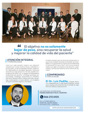 Página 23, REVISTA JADE SALUD EL TIEMPO MONCLOVA