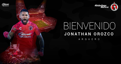 Jonathan Orozco compra su numero en Xolos