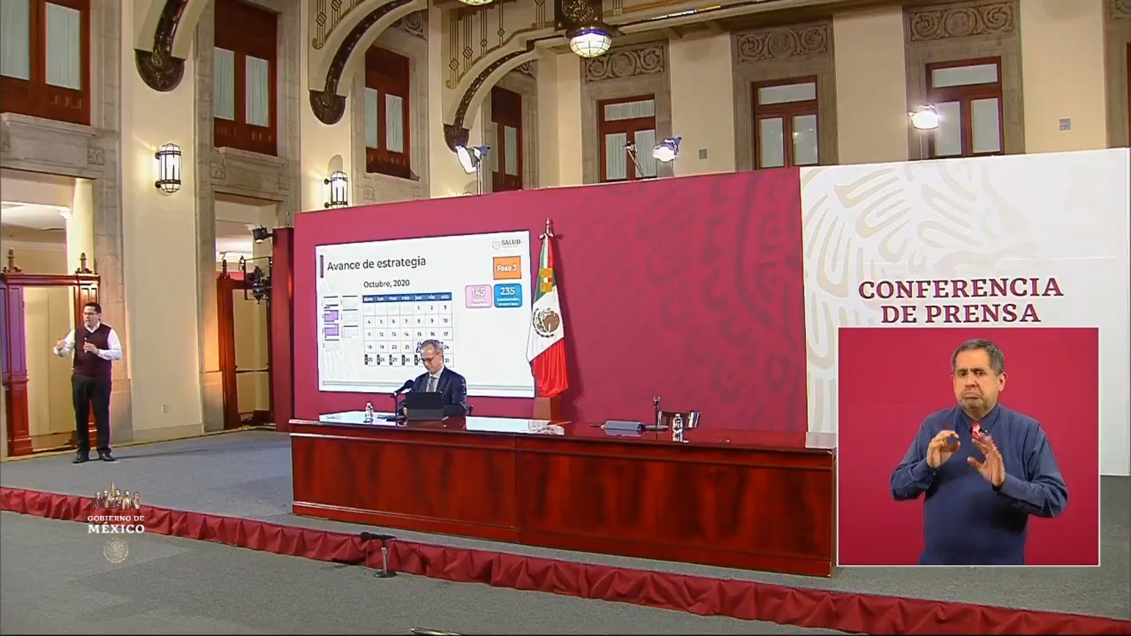 COVID-19: 87,894 decesos en México; 874,171 los casos confirmados