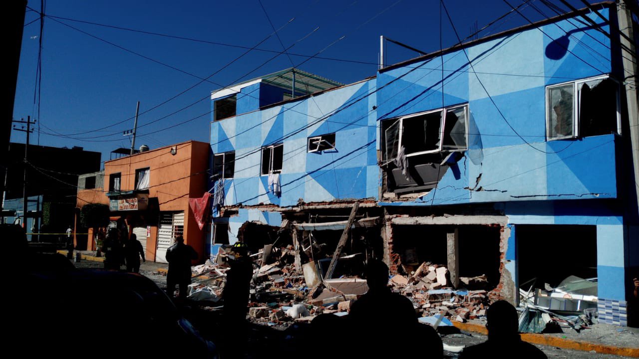 Explosión en restaurante en Azcapotzalco