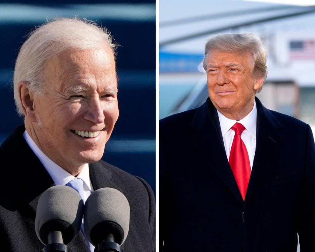 Trump deja carta a Biden; memes bromean con su contenido: El nuevo presidente de EU aún no ha hecho público su contenido