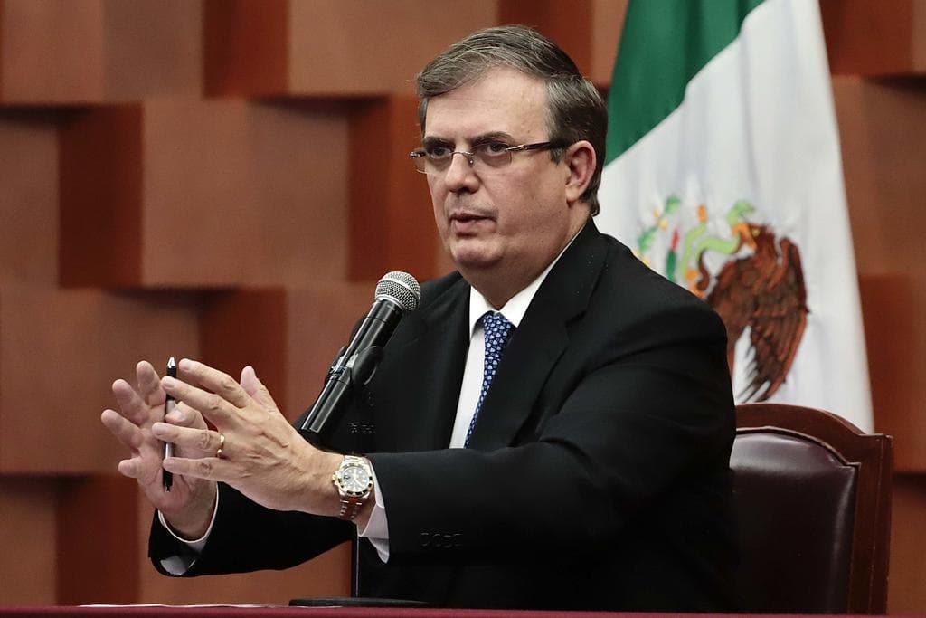 México saluda el fin de la construcción del muro, dice Ebrard: Canciller confía en establecer puentes de cooperación y entendimiento