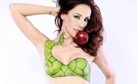 FOTOS: Consuelo Duval inspira con provocativo body paint: La actriz aprovechó para enviar un motivador mensaje a todas las mujeres